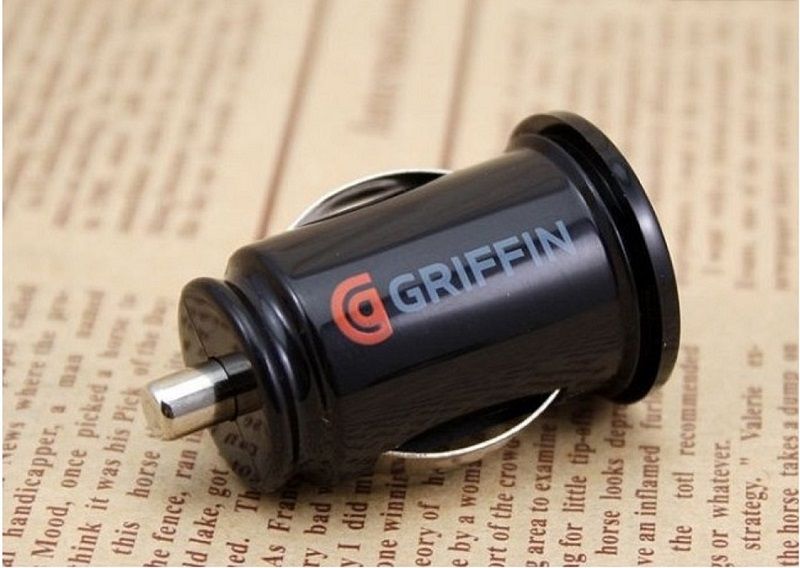 GRIFFIN USB Car Charger - зарядно за телефон в кола и мини USB кабел