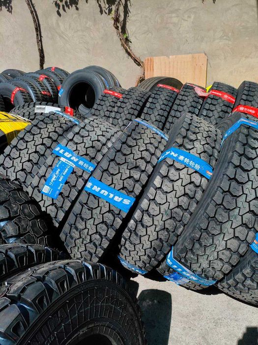 Самосвал HOWO CHAKMANLARGA 12.00R20 - 22 слойли SAILUN балонлар бор