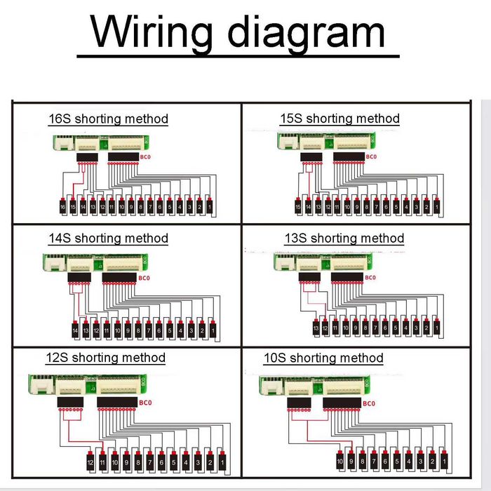 Smart BMS Bluetooth   10s 11s 12s 13s 14S 15S 16S 17S + App smart