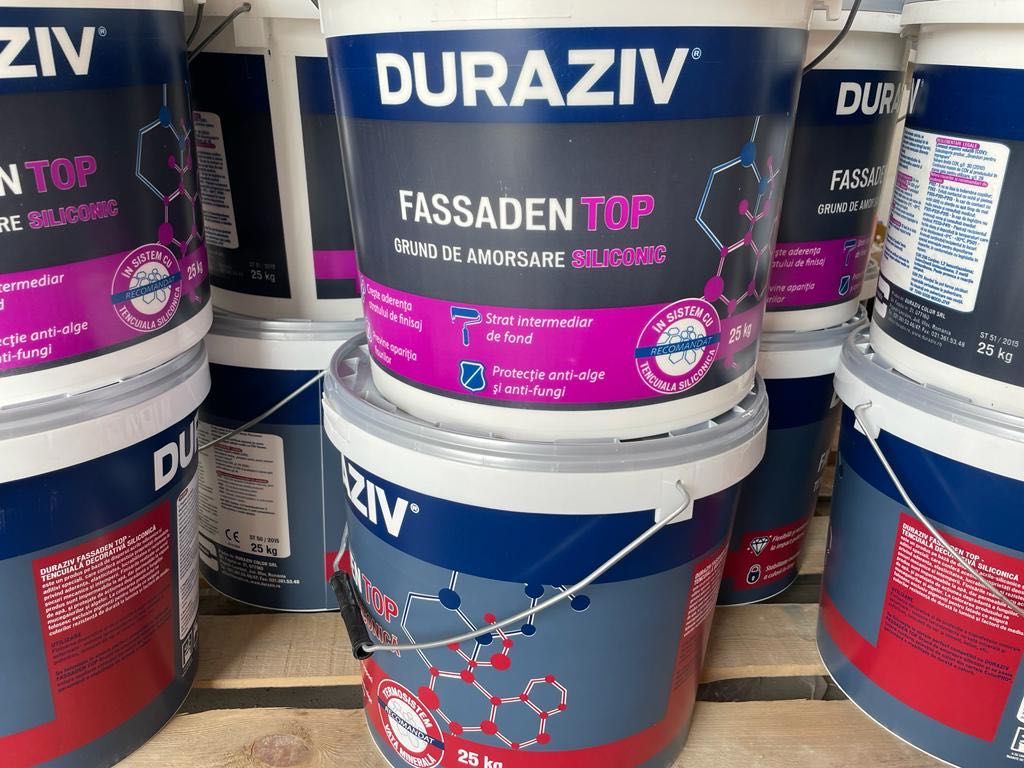 Tencuiala decorativa  Duraziv Fassaden TOP - colorare, livrare -