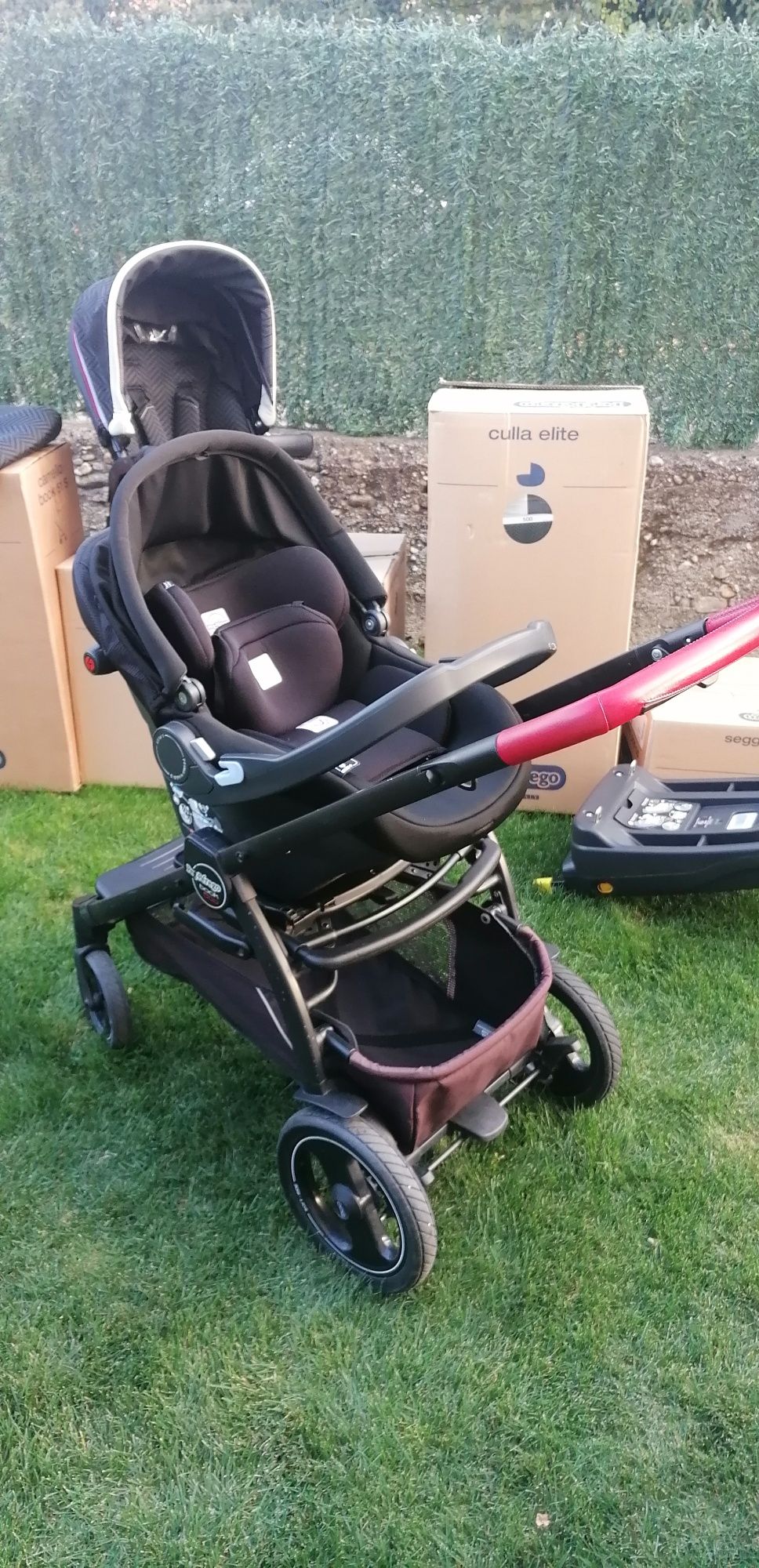 Бебешка количка Peg Perego Fiat 500 3в1
