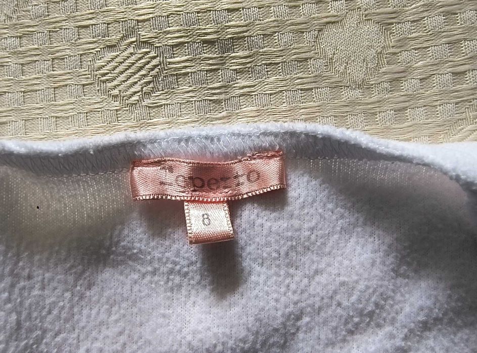 Топ с прегръщане и дълги ръкави 8 години и пола Repetto