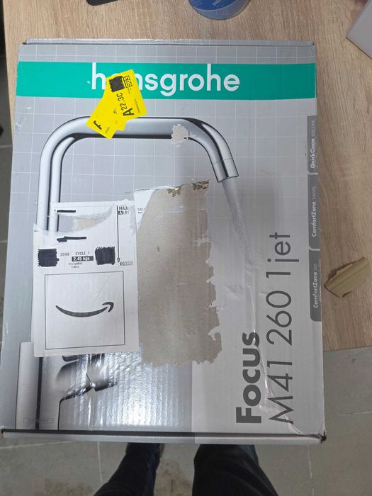 Hansgrohe Focus M41 - Baterie chiuvetă, aspect de inox