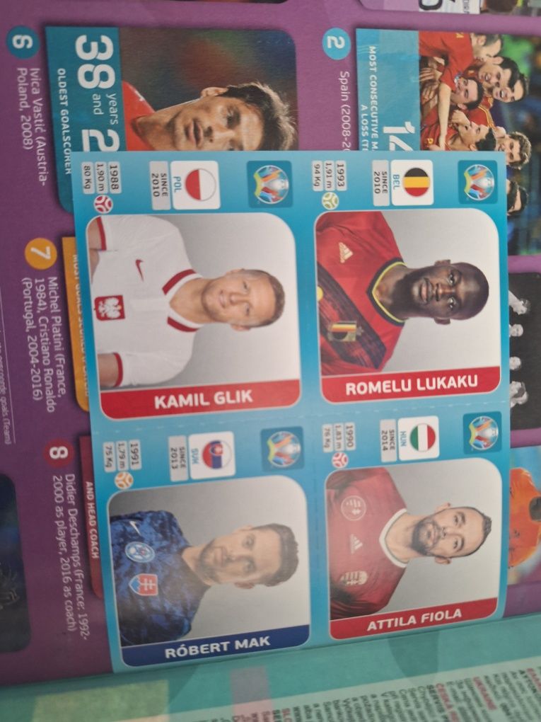 Albume Panini Euro 2016 și Euro 2020 + pliculeț cadou