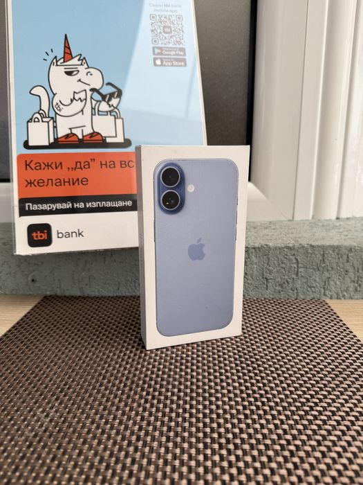 ЛИЗИНГ 72лв/м•iPhone 17 256 MIST BLUE* айфон 17 син