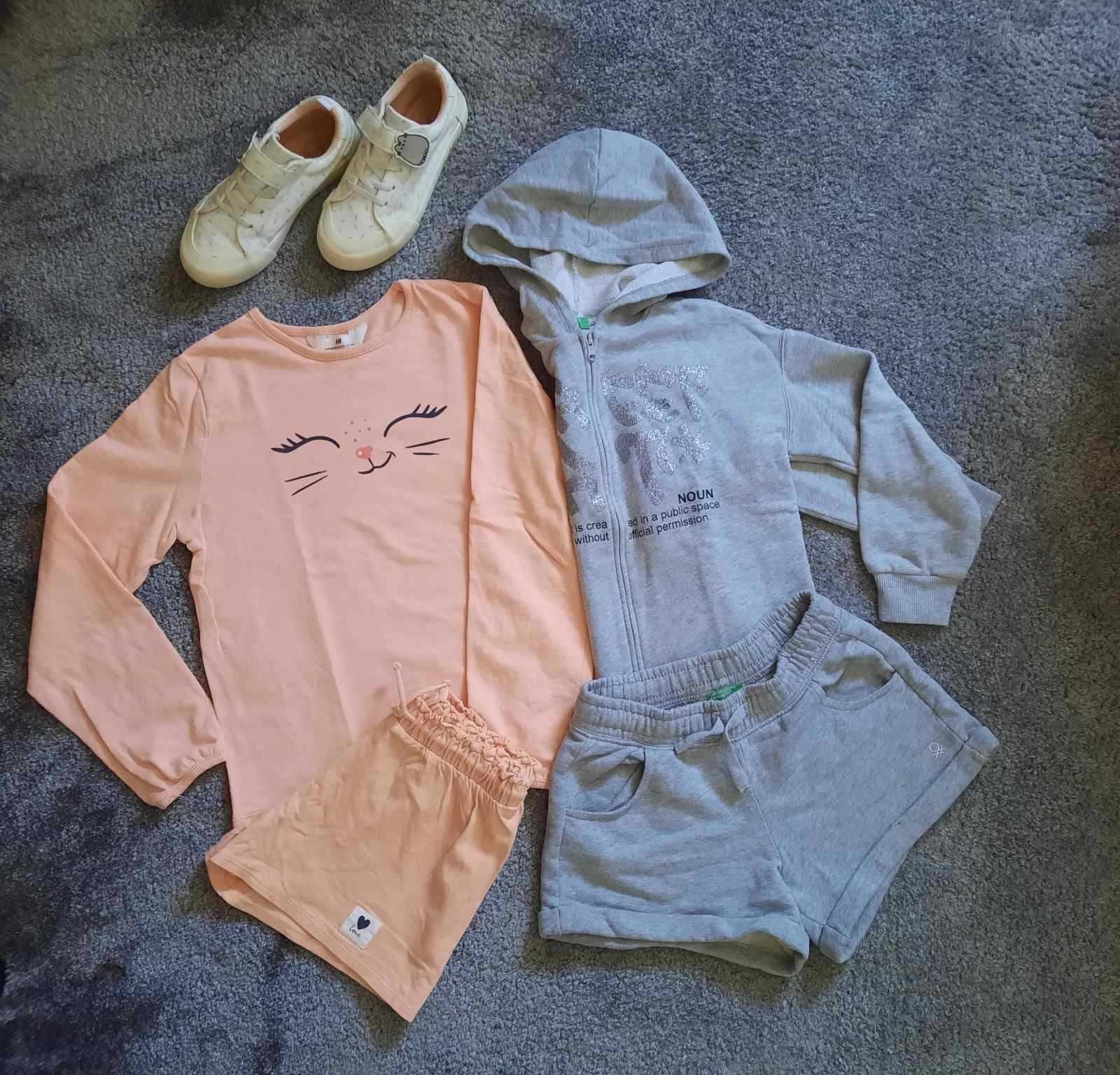Дрехи за момиче Mayoral, Benetton, Zara 134см