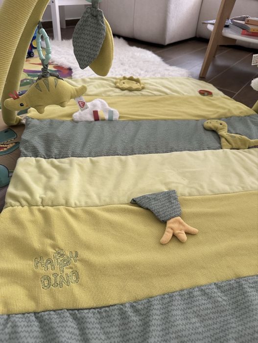 Активна гимнастика за бебе килимче за игра BabyFehn Happy Dino