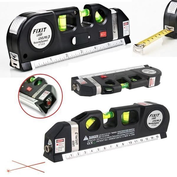 Laser Level Pro 3 - Лазерен нивелир за всеки дом и майстор