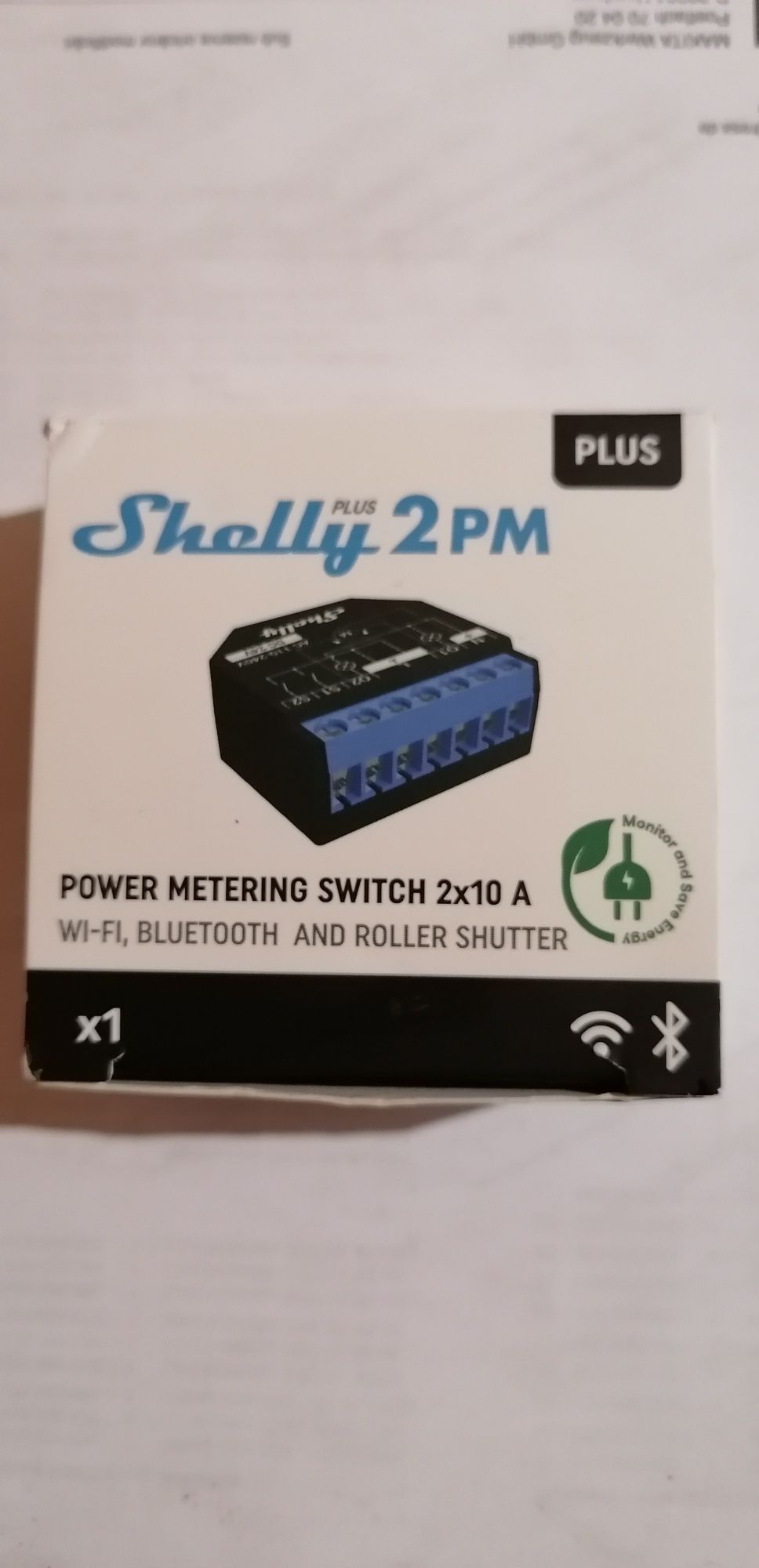 Releu smart Shelly plus 2PM