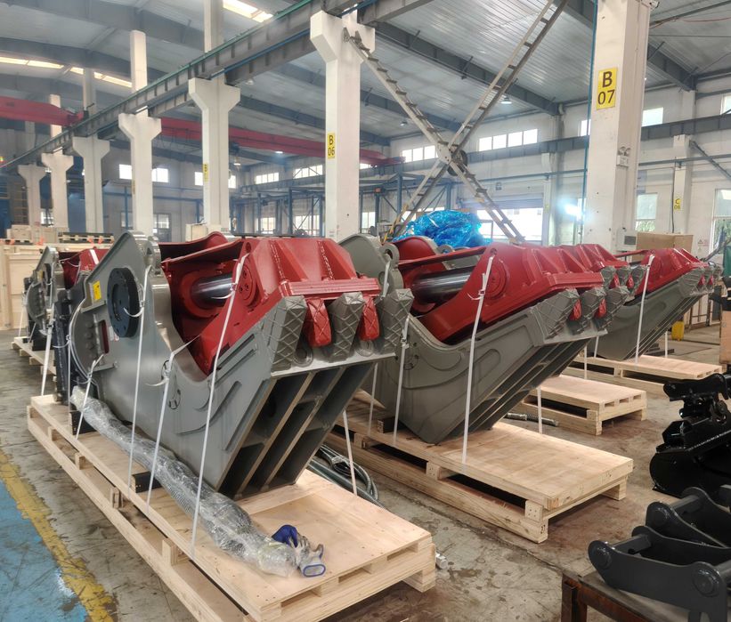 Cleste demolare pulverizator rotativa