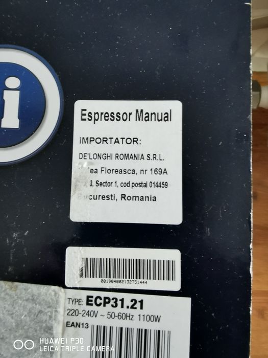 Espresor manual Delonghi