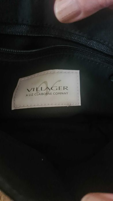 Geanta originala Liz Claiborne stil american, casual neagra