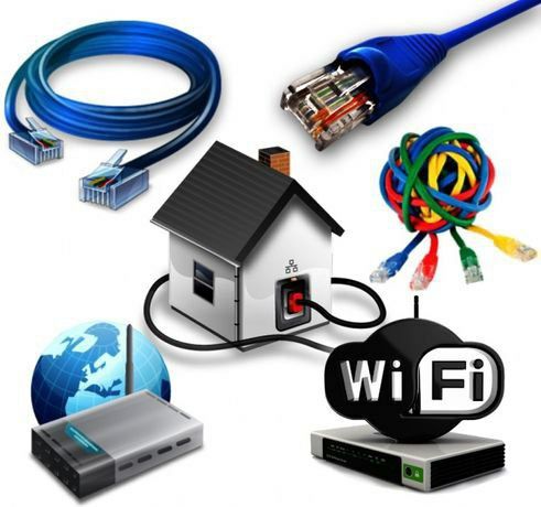 Монтаж локальных сетей, настройка WI-FI, Мини АТС IP телефония