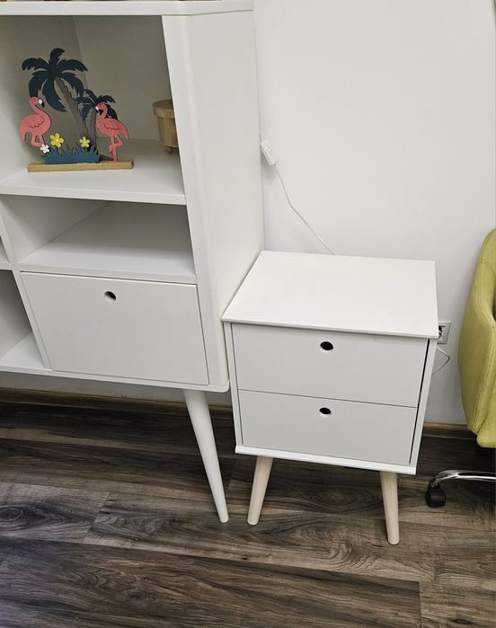 Vând dulap/comodă pal alb