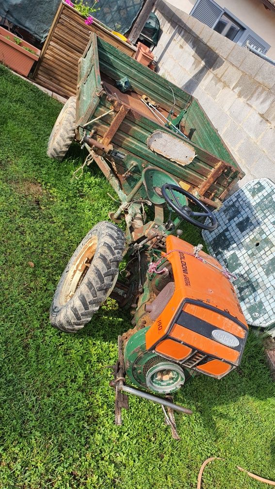 Vând tractor 4x4 Goldoni 140