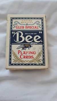 карти за игра Bee USA от едно време пластик