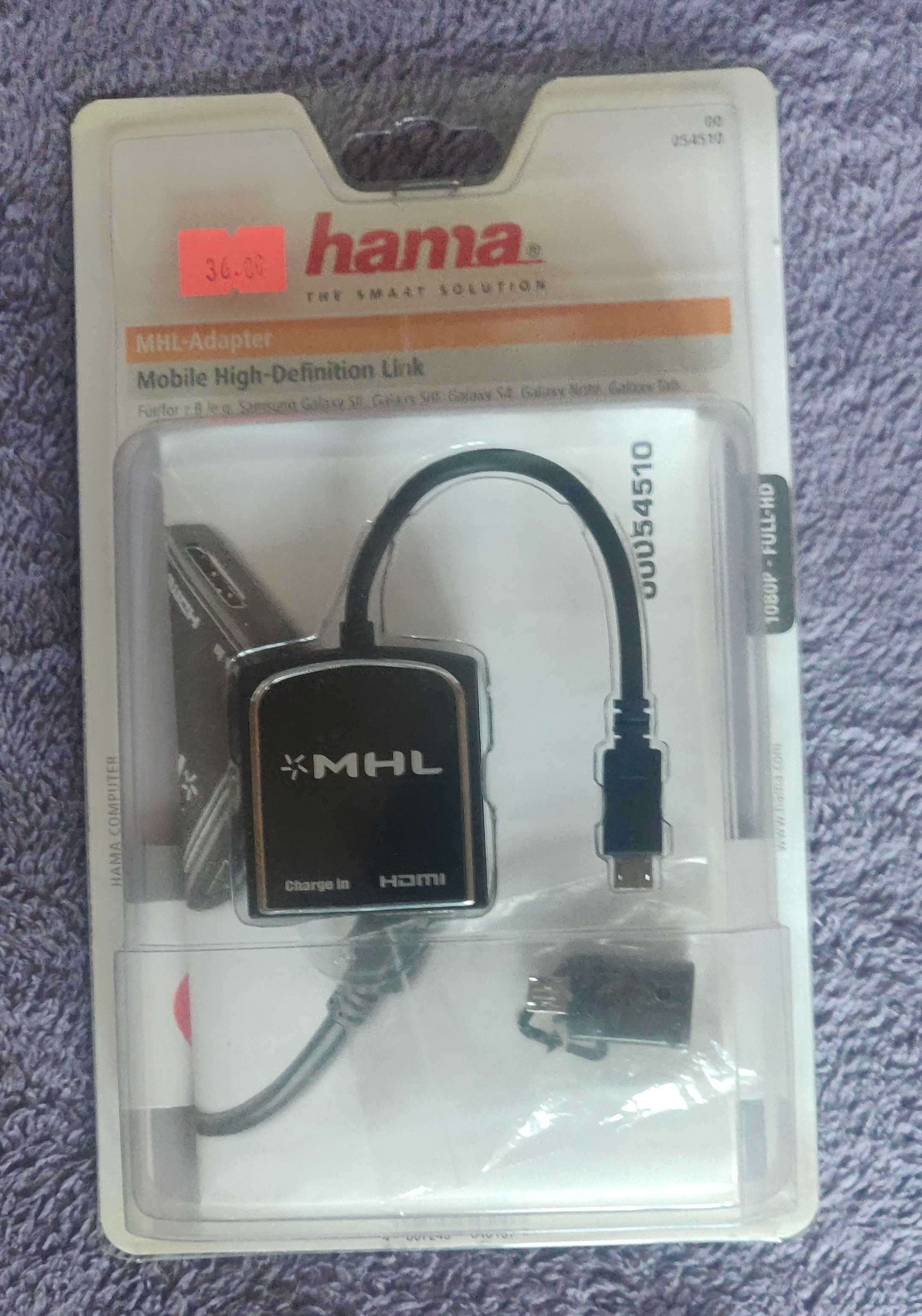 Адаптер HAMA MHL (Mobile High-Definition Link) 54510