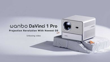 Wanbo DaVinci 1 Pro - 4K Проектор c GoogleTV