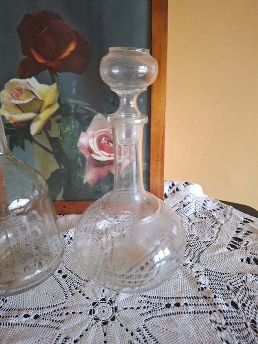 Стъклени ретро гарафи