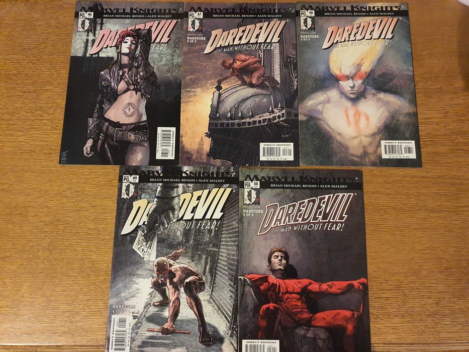 Reviste comics Marvel Daredevil de Bendis