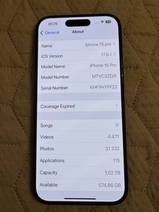 Продавам Iphone 15 pro 1tb