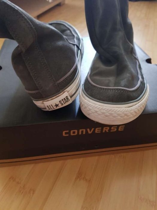 Cizme Converse gri