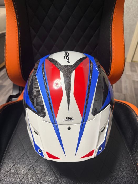 Каска MT KRE+ Carbon Projectile D7 GLOSS BLUE XL