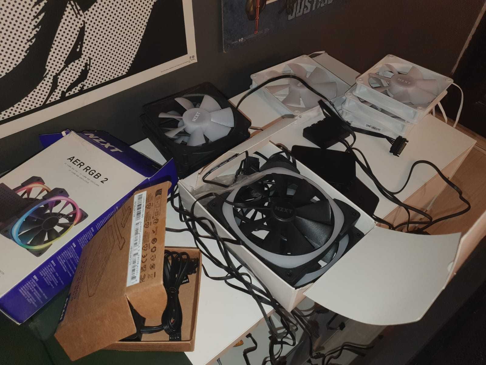 NZXT ventilatoare si controller impreuna sau separat