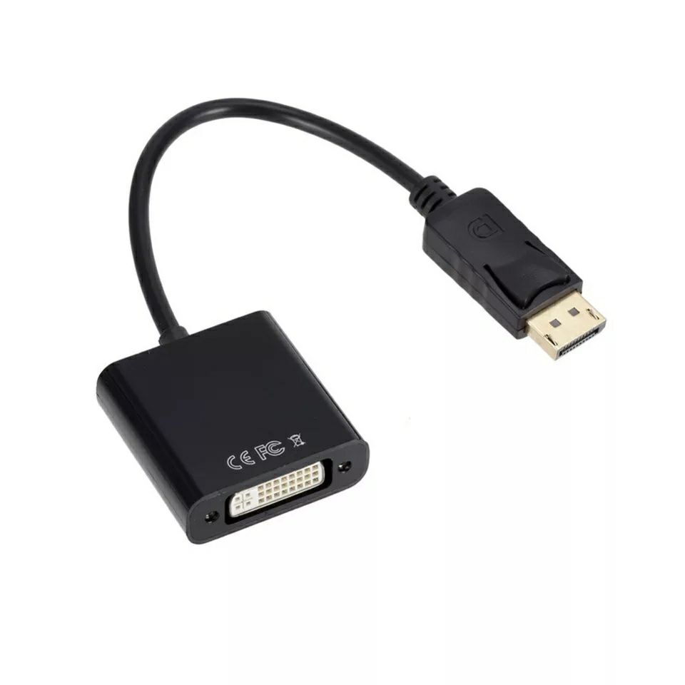 Переходник дисплей порт DP на HDMI DVI .ПК,  ноутбук монитор