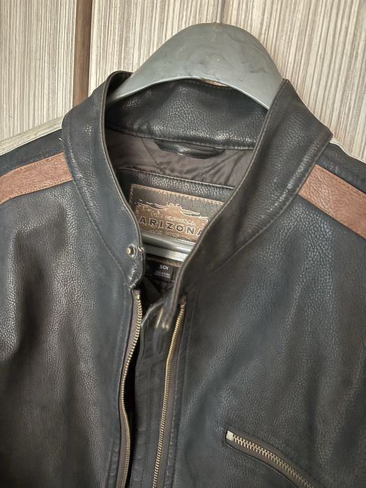 130лв Естествена кожа мъжко яке