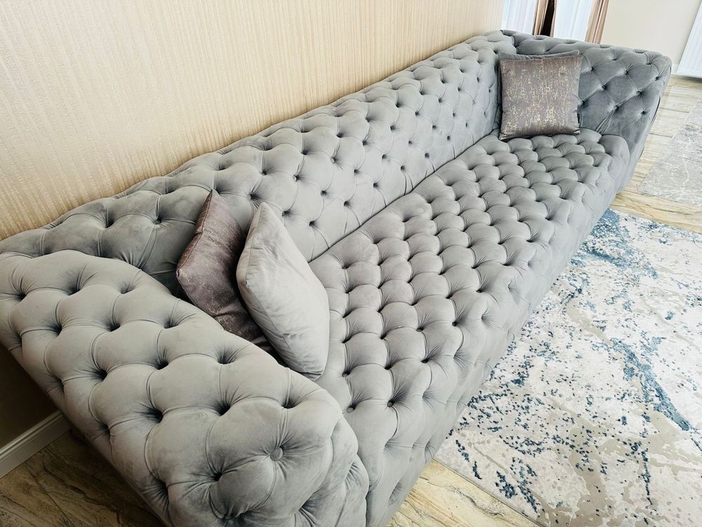 Canapea 2 bucati la pret de una divani & sofa ca Noii canapele