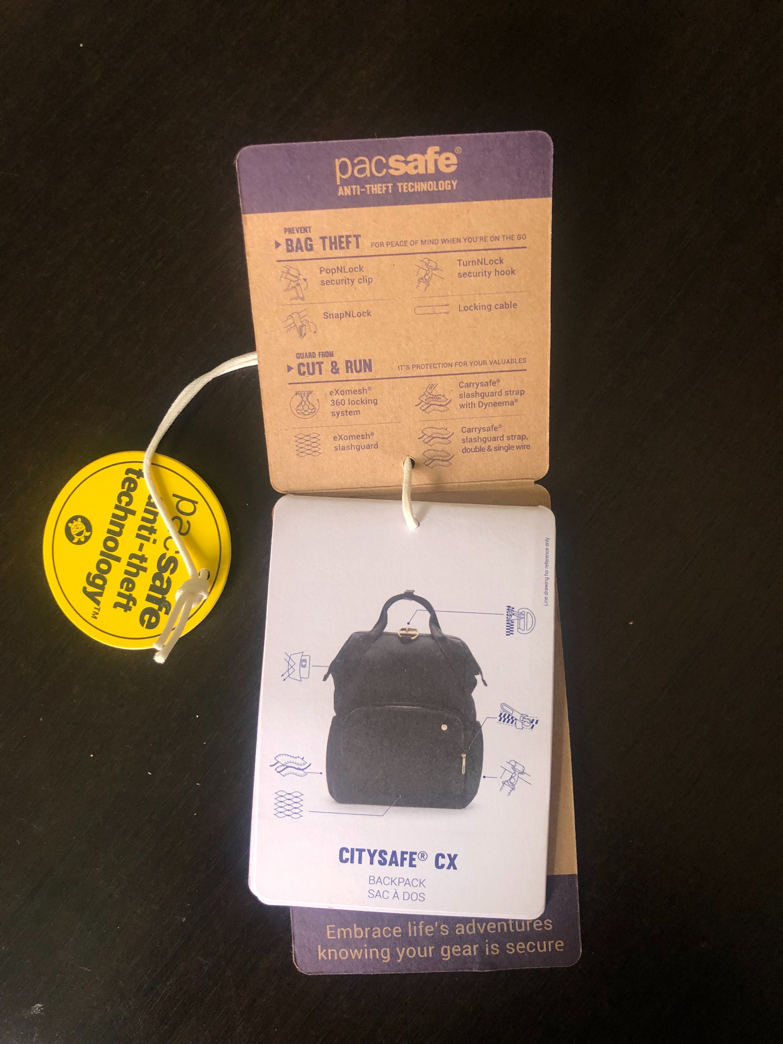 Градска раница pacsafe citysafe