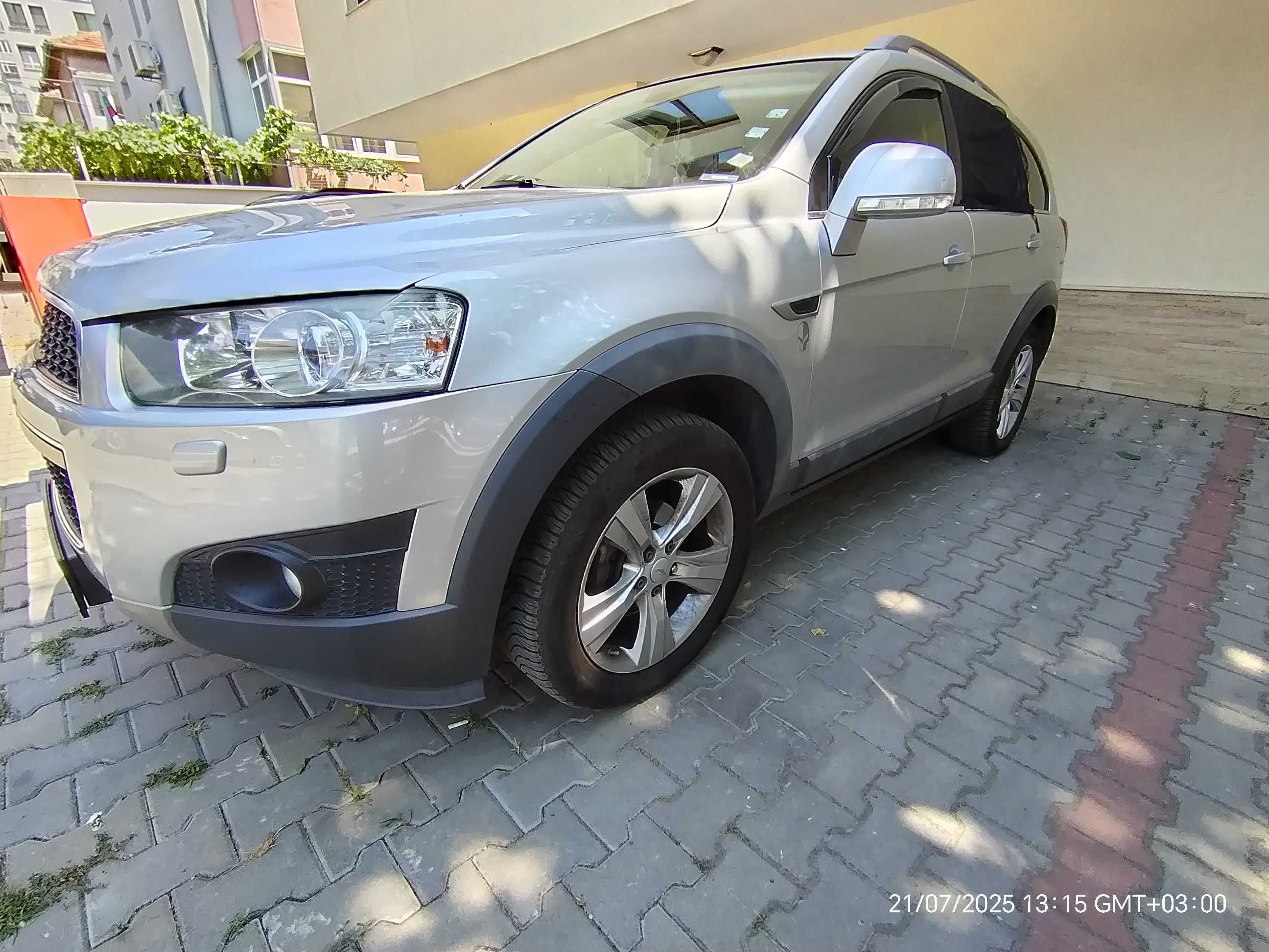 Chevrolet Captiva 2.4 4x4 Юбилейно издание 7 места Газ/Бензин 2012 г.