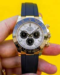 Часовници Rolex Daytona Meteorite каучук / злато