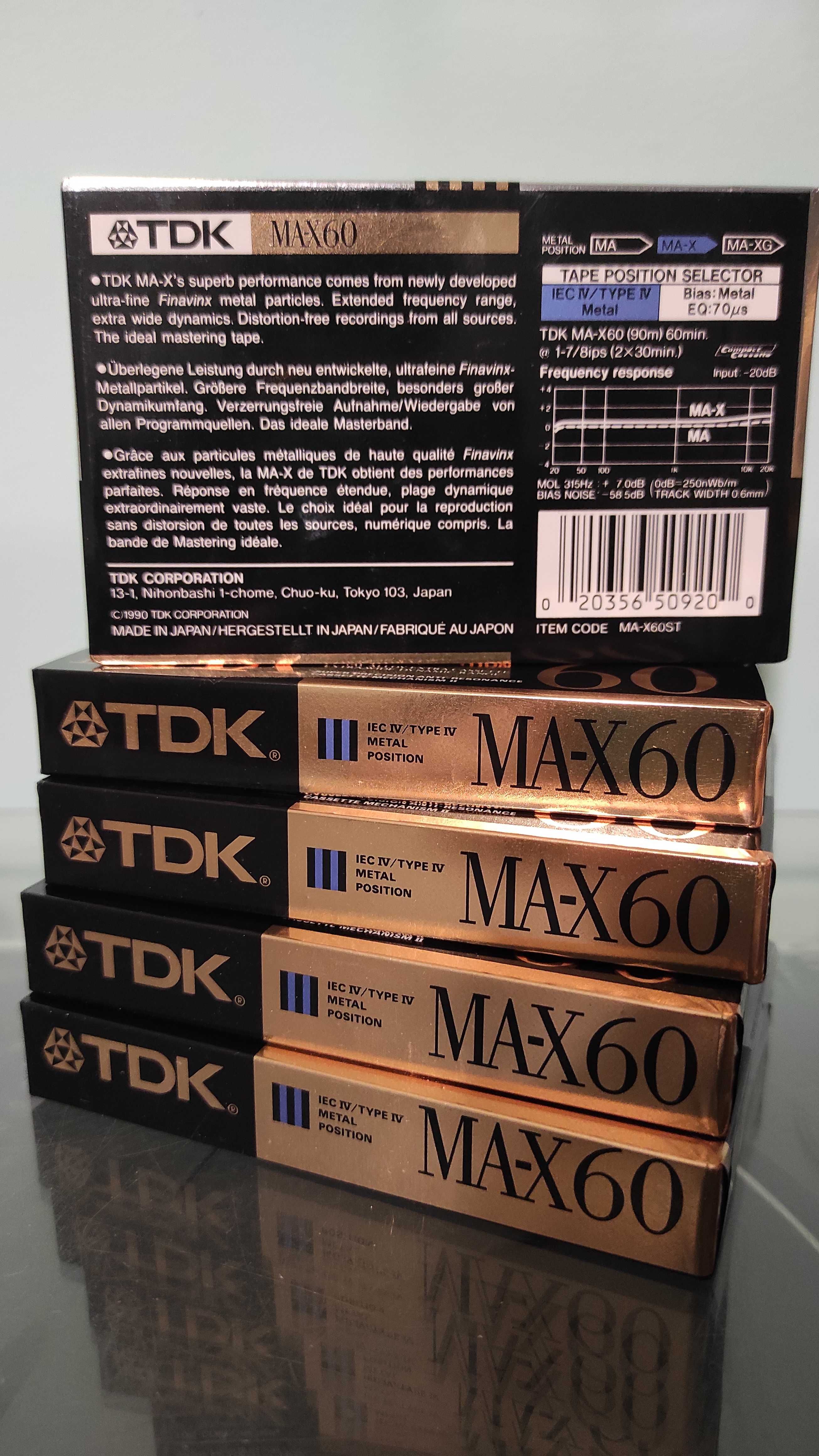 Аудио касети TDK MA-X60