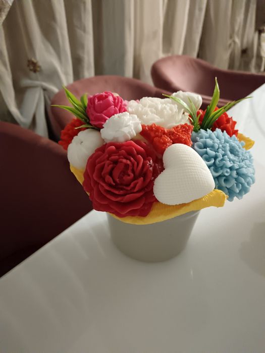 красиви букети от соев восък само за 55лвлв