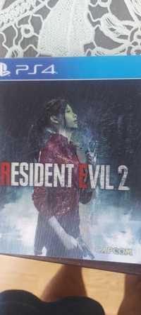 Resident evil 2 de ps 4 cu invelis holografic