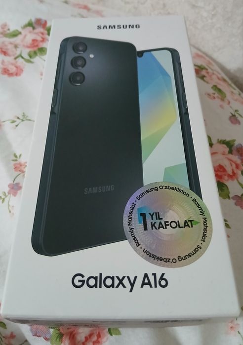 Samsung a16 sotiladi 8/256 yap yangi Devan raskladnoy sotiladi  razmer