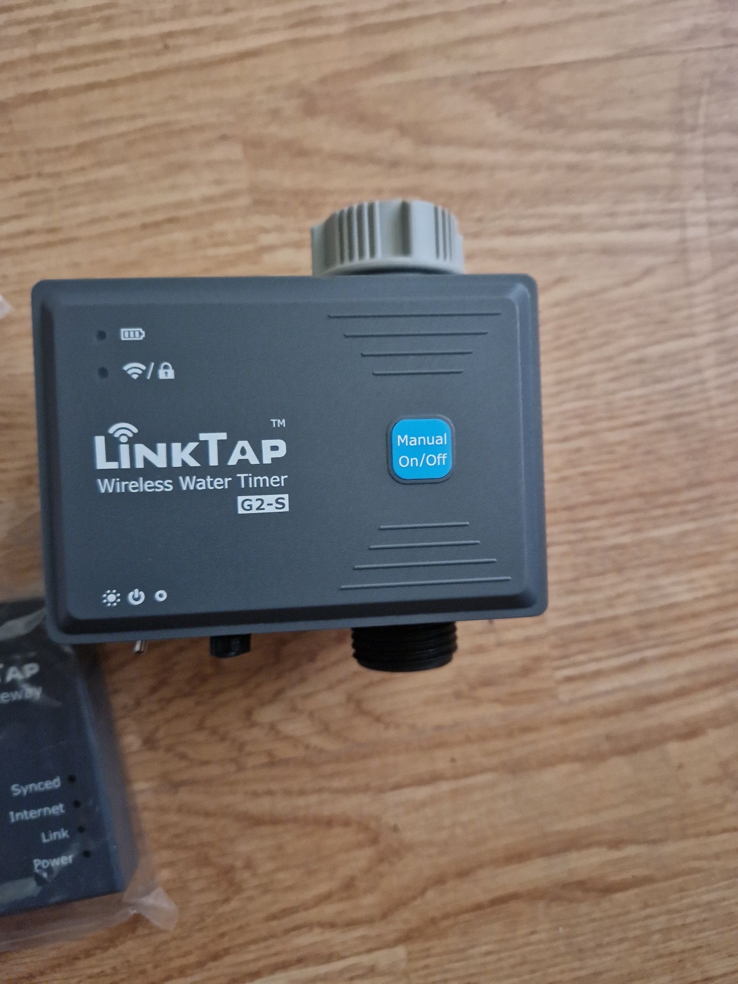 Temporizator de apă și debitmetru fără fir LinkTap G2S