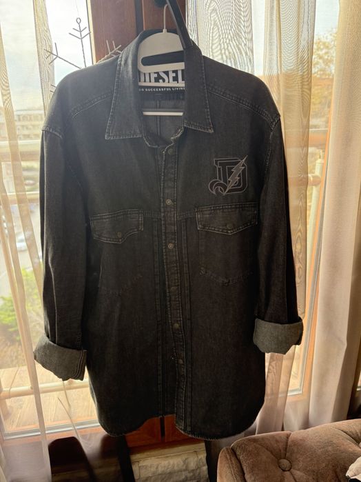 Дънкова риза Diesel мъжка