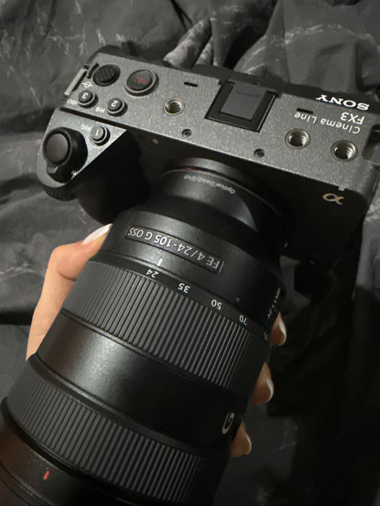 Sony Fx3 sony FE obektiv 24.105