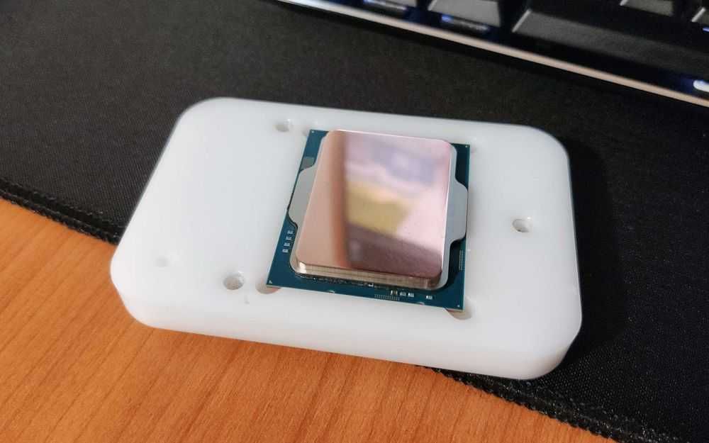 Intel i9 14900K *delid *lapping