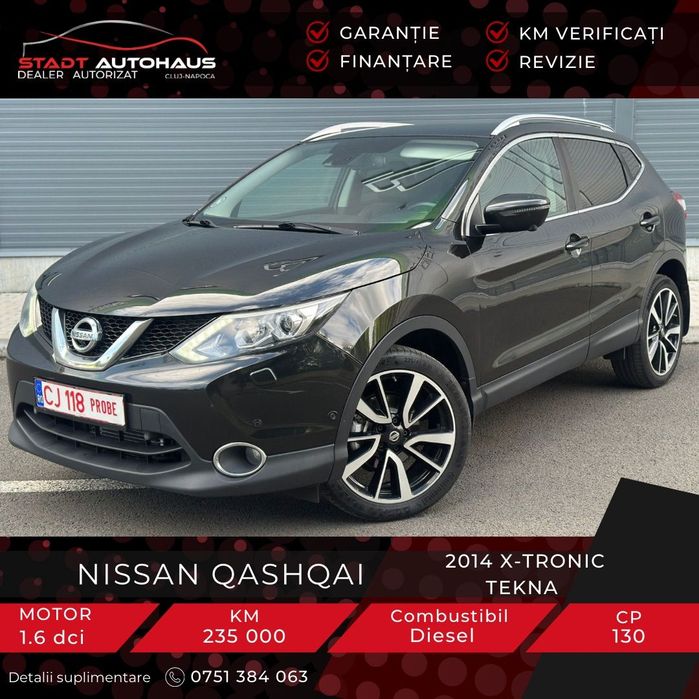 Nissan Qashqai GARANTIE 12 luni#Automat#Tekna