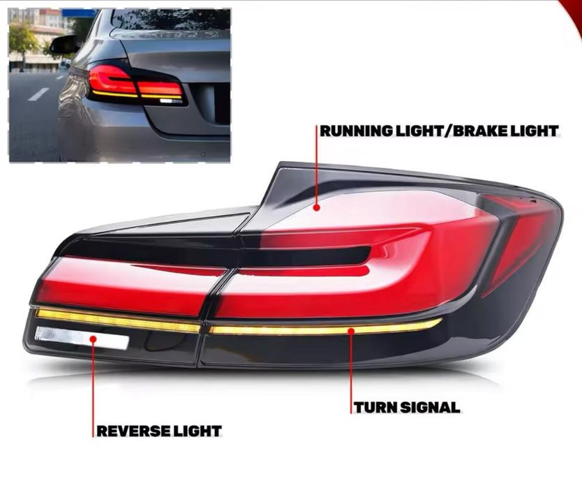 Stopuri LED BMW Seria 5 F10/F18 2010-2017 G30 LCI D
