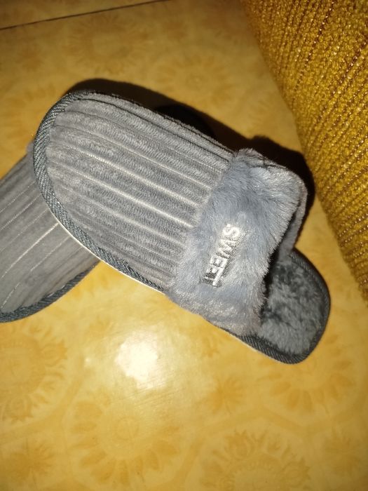 Тапочки женские, тёплые, домашние