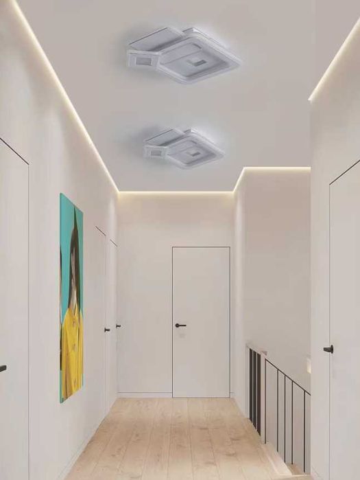 RFAN LED лампа за стена, модел 9130-300, 3 вида светлина, 100W, бяла