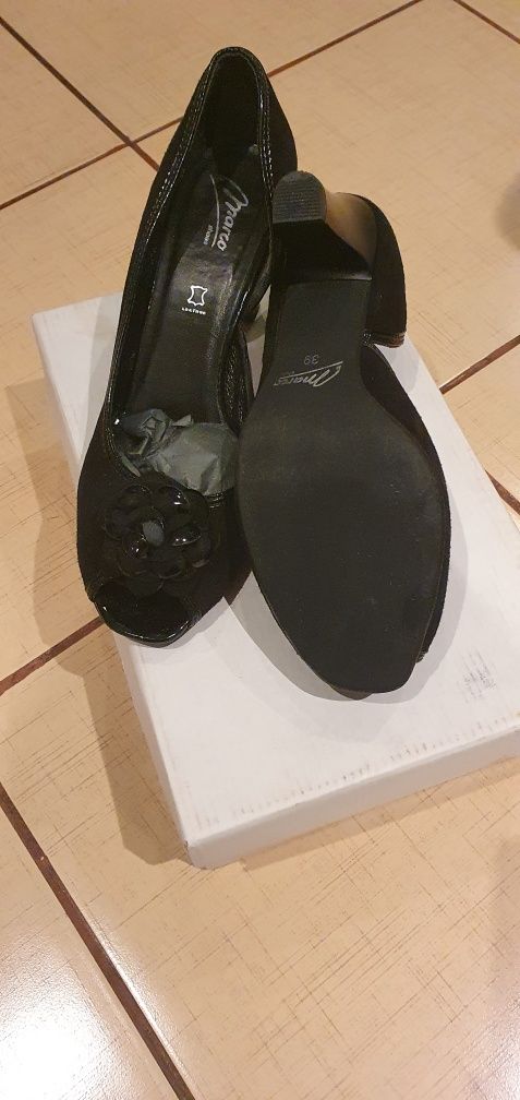 Pantofi eleganți negri, mărime 39