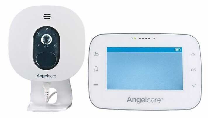 Бебефон Angelcare 4.1 инча AC310, Звук и Движение , 2-Посочен Разговор
