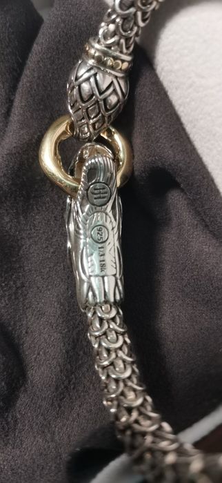 Bratara John Hardy NAGA DRAGON  silver - gold 18 k