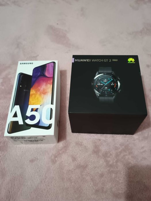 Samsung galaxy A50 duos + Huawei watch GT 2 ПРОМОЦИЯ !!!
